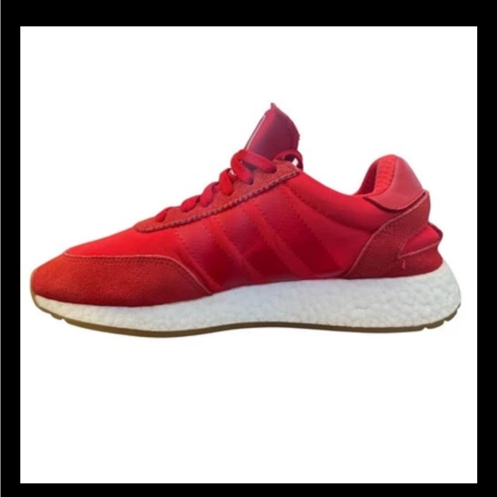 Adidas I-5923 Boost Scarlet Red Men’s Size 8 Sneakers D97346 Iniki Runner EUC - Picture 2 of 15